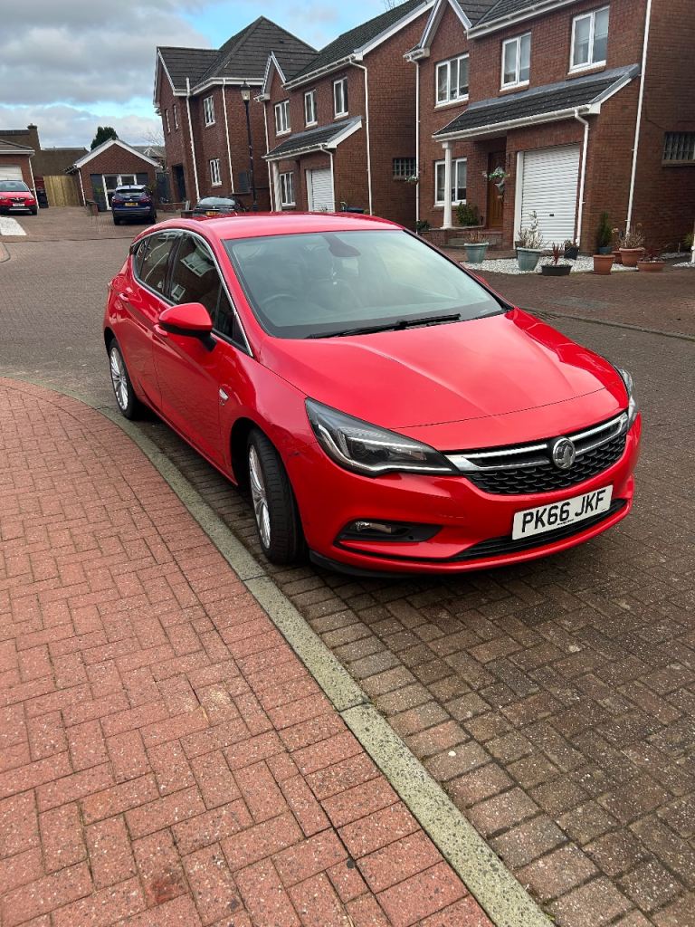 Vauxhall, ASTRA, Hatchback, 2016, Manual, 1598 (cc), 5 doors
