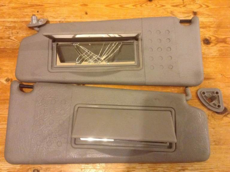 CITROEN XM GREY SUN VISORS