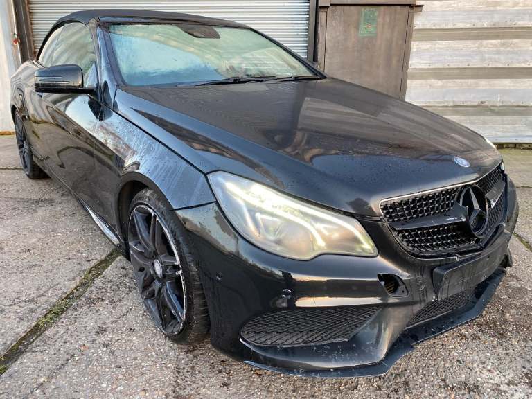 2016 16 MERCEDES E CLASS E200 AMG AUTO CONVERTIBLE DAMAGED REPAIRABLE SALVAGE