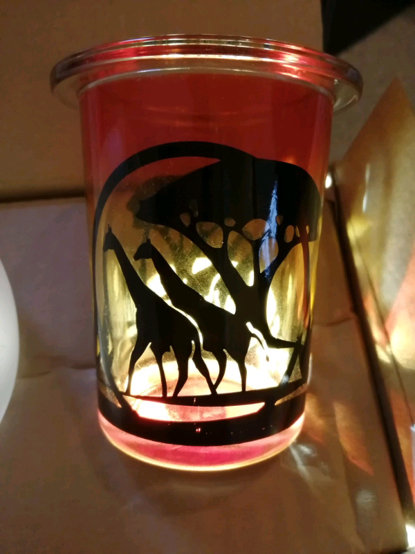 Partylite "Savannah" candle holder boxed set