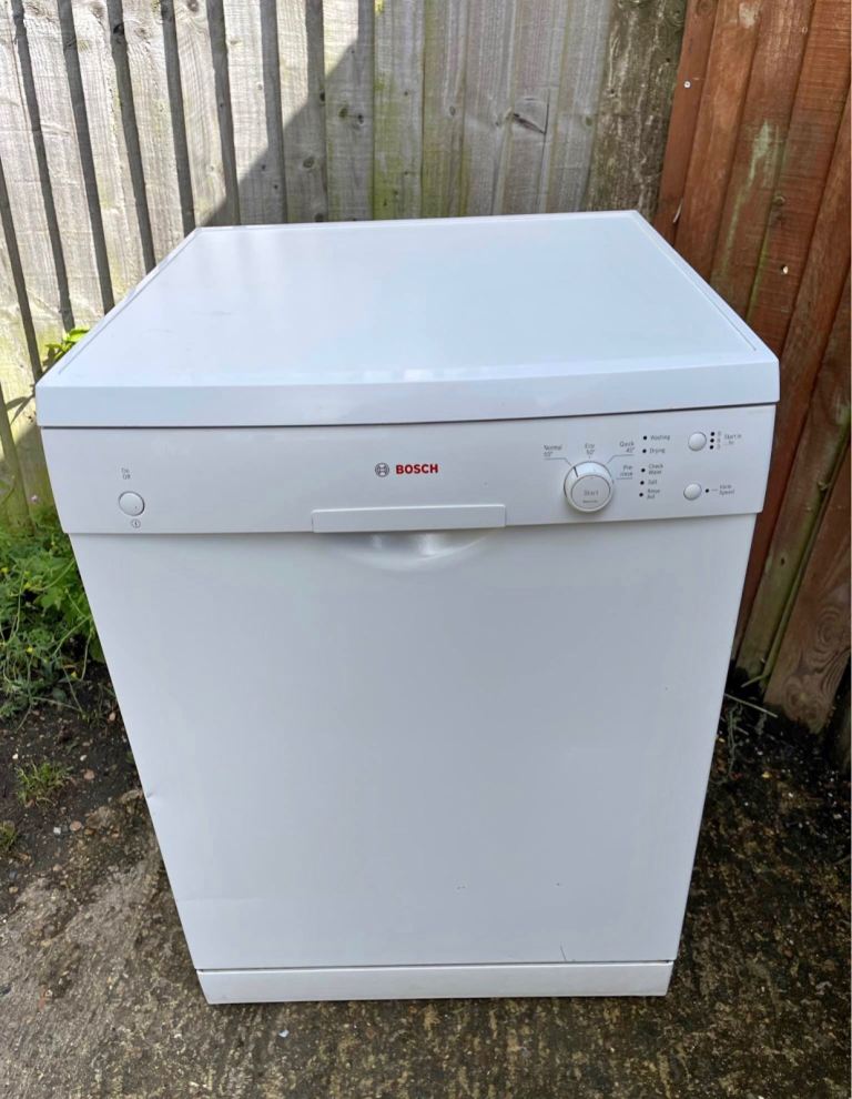 Bosch Dishwasher - White, Good Condition