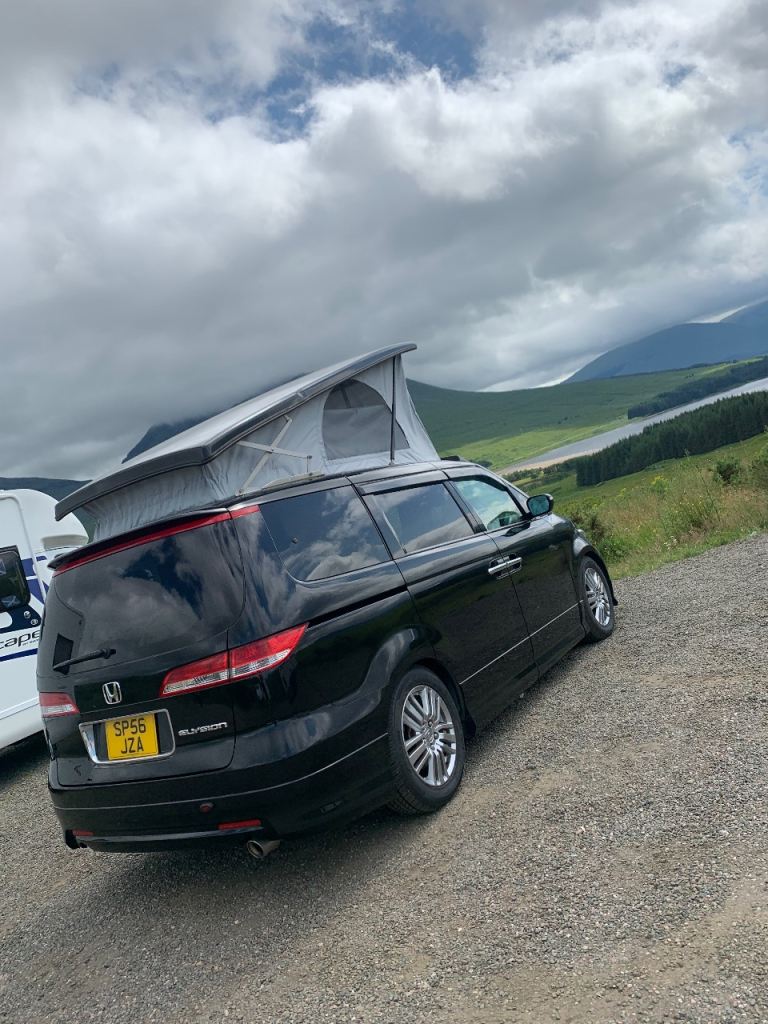 Honda Elysion campervan conversion