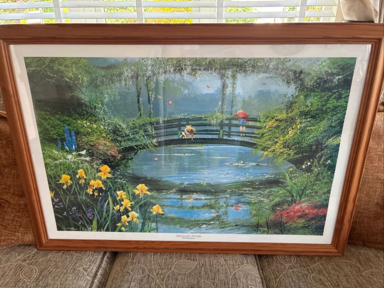 Large painting by Peter Ellenshaw