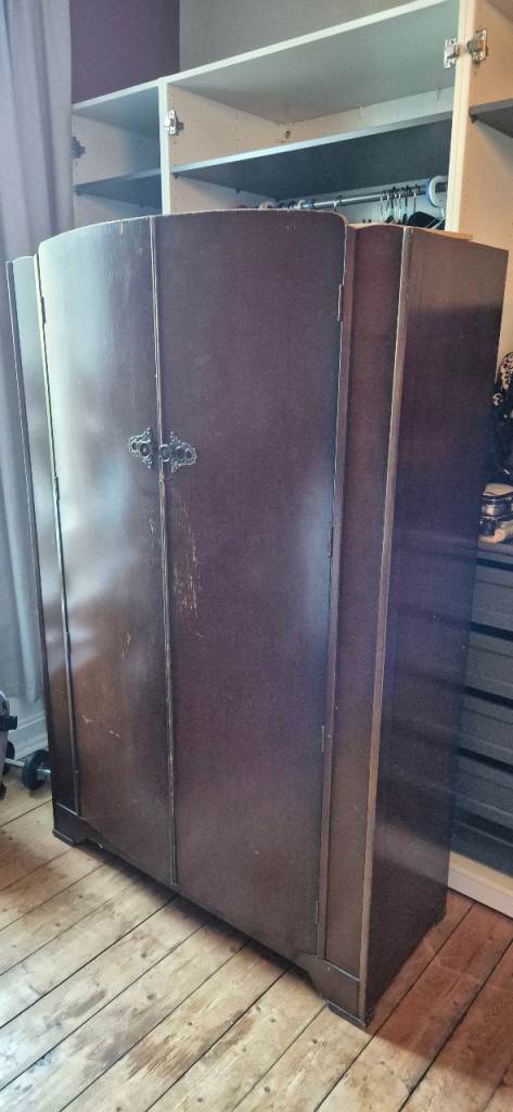 Vintage wardrobe - wooden - free