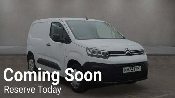2022 Citroen Berlingo 1000 ENTERPRISE PRO M PURETECH S/S* PETROL* Panel Van Petrol Manual
