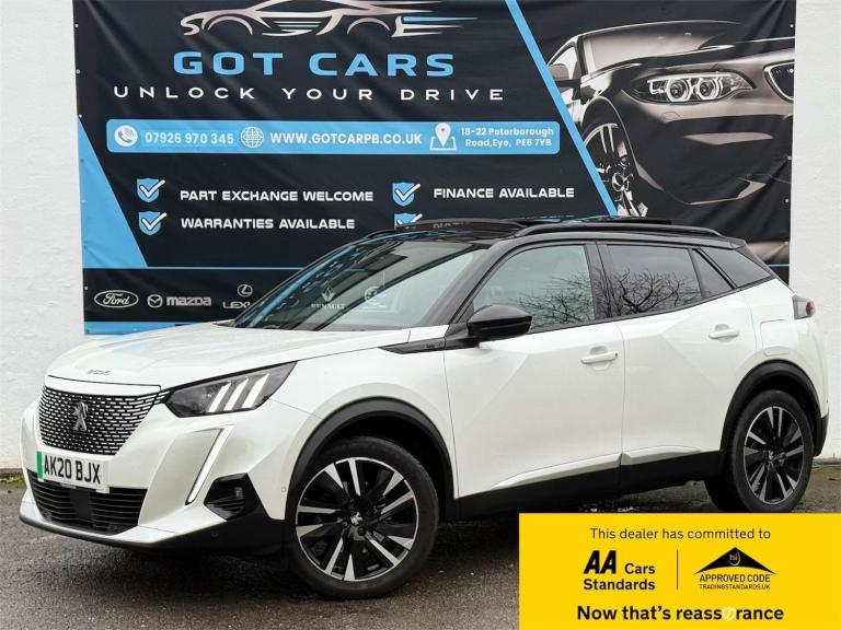 2020 Peugeot E-2008 50kWh GT Line Auto 5dr HATCHBACK Electric Automatic