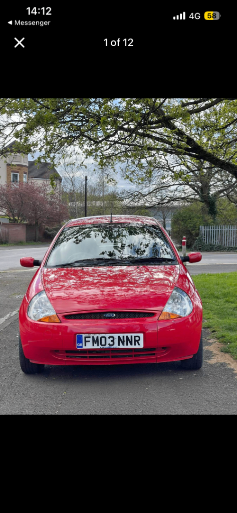 Ford, KA, Hatchback, 2003, Manual, 1297 (cc), 3 doors