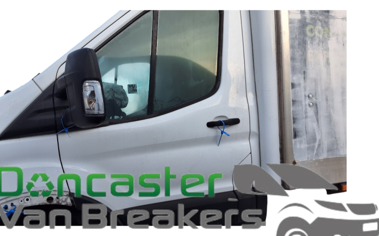 FORD TRANSIT MK9 2023 N/S/F PASSENGER DOOR COMPLETE MINUS MIRROR (SKU 0479319)