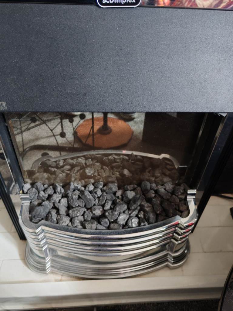 Dimplex Electric Fire with Coals – Good Condition