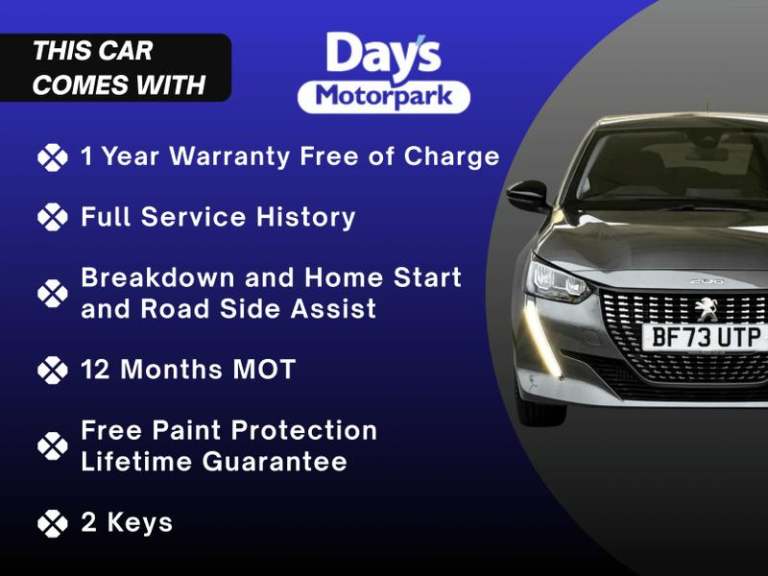 2023 Peugeot 208 1.2 PureTech Active Premium + Hatchback 5dr Petrol Manual Euro 6 (s/s) (100 Hatc...