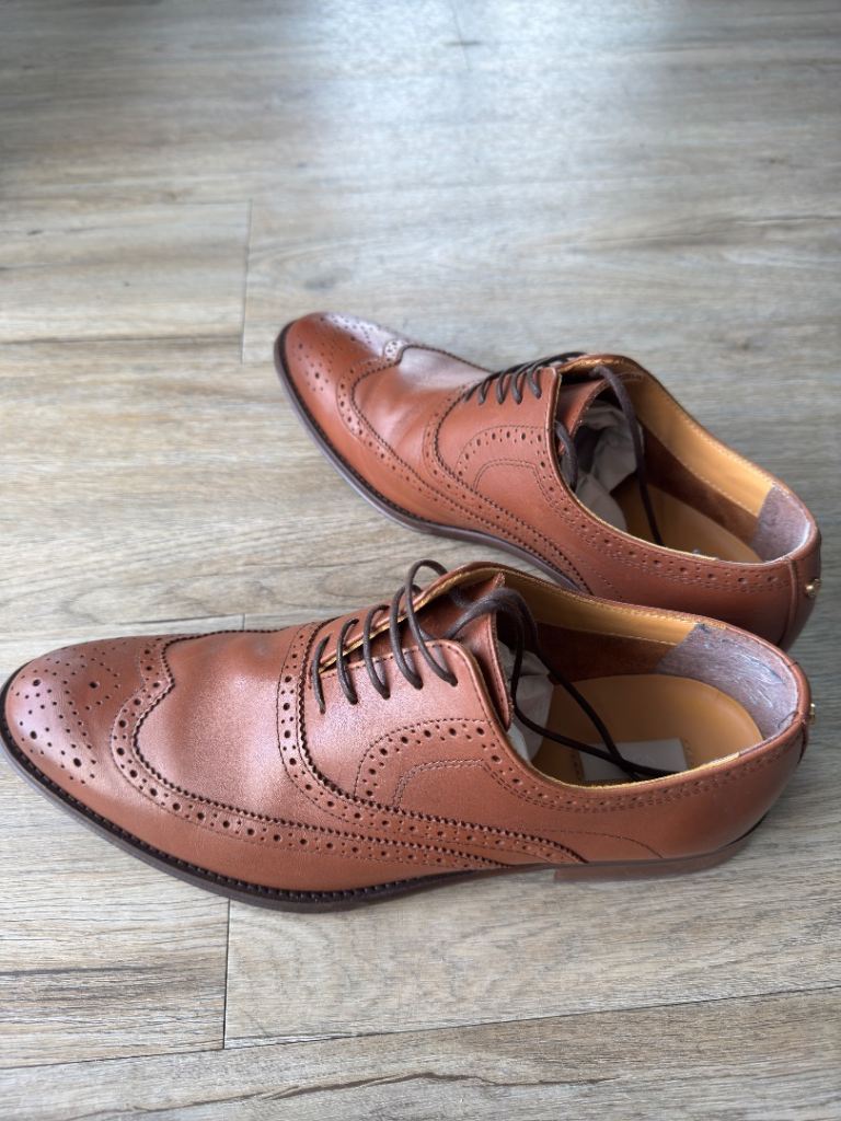 Noak Portugual Brogue shoes Tan
