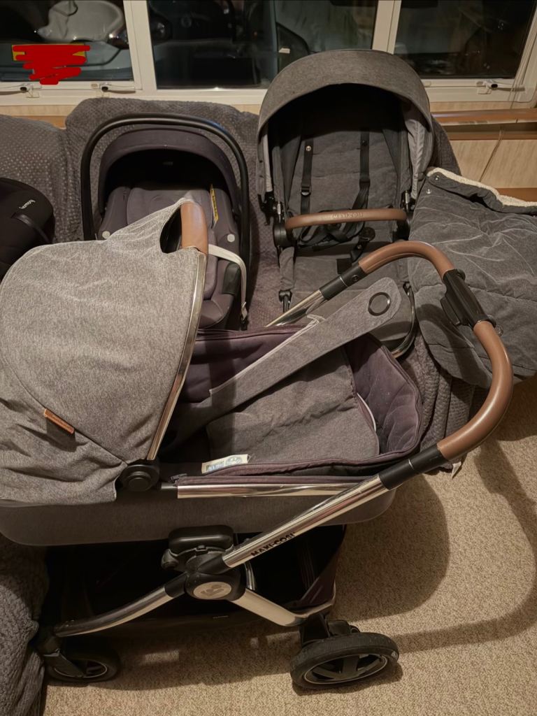 Maxi-cosi travel system, good condition 