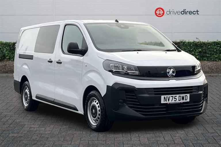 2025 Vauxhall Vivaro 2.0 Turbo D Prime XL Crew Van Double Cab 6dr Diesel Manual LWB Euro 6 (145  ...