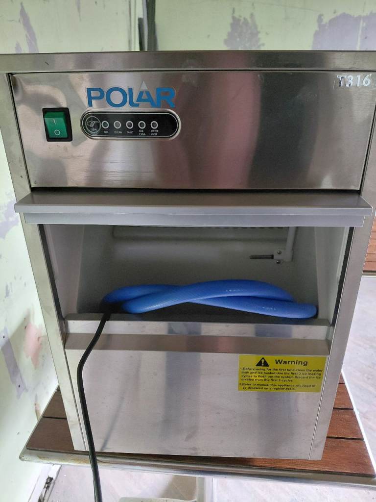 Polar Ice Machine - Good Condition, Stainless Steel