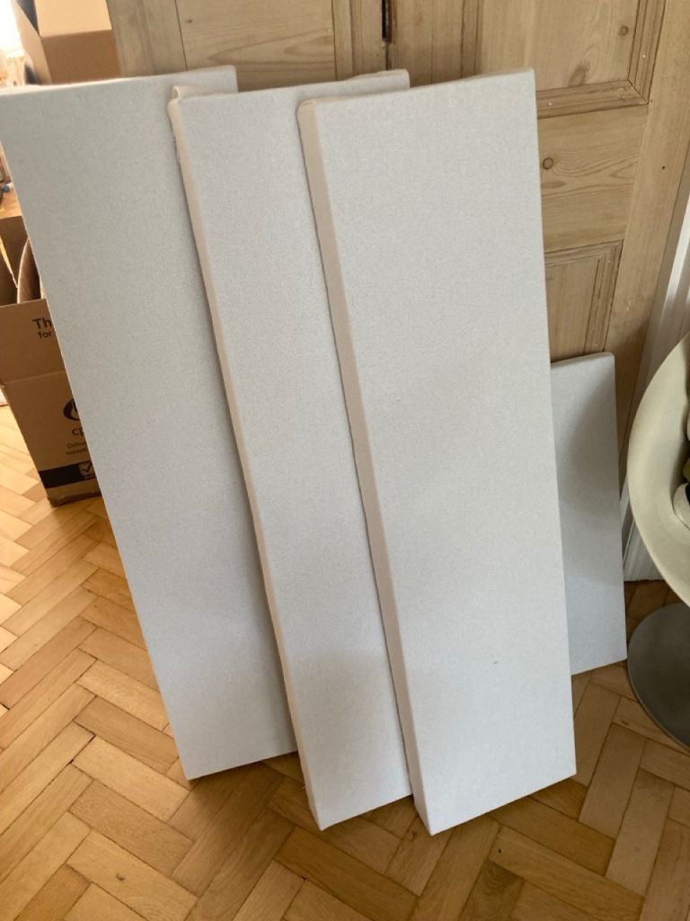 Acoustic Panels GIK Acoustics 3x 30x120cm 1x  47x68cm