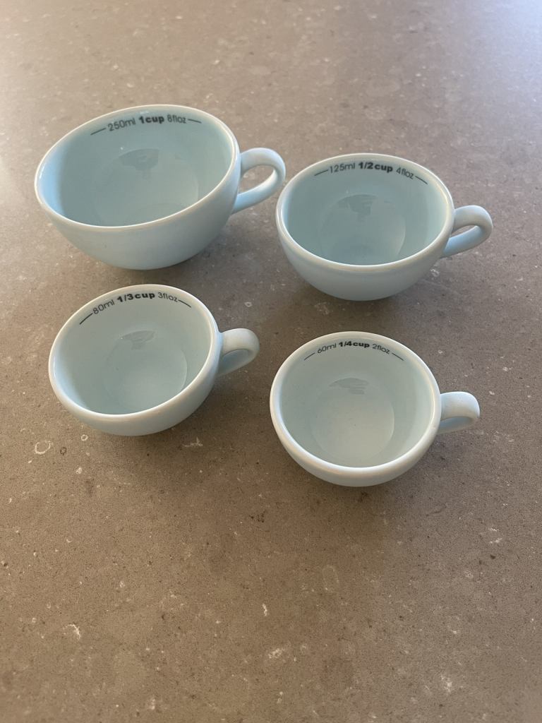 Nigella Lawson measuring cups