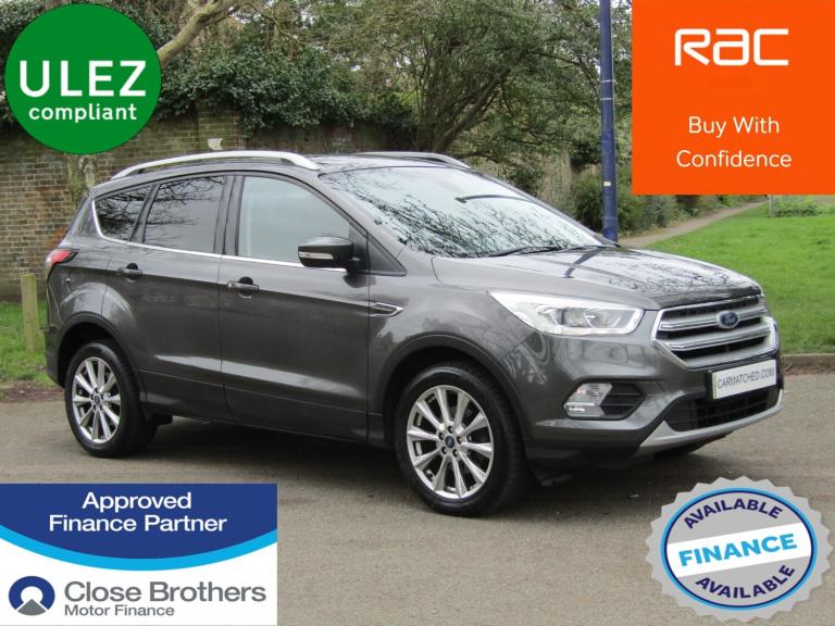 Ford Kuga 1.5T Titanium Edition * ULEZ * PETROL * NAV BT DAB REAR-CAM * NEW MOT