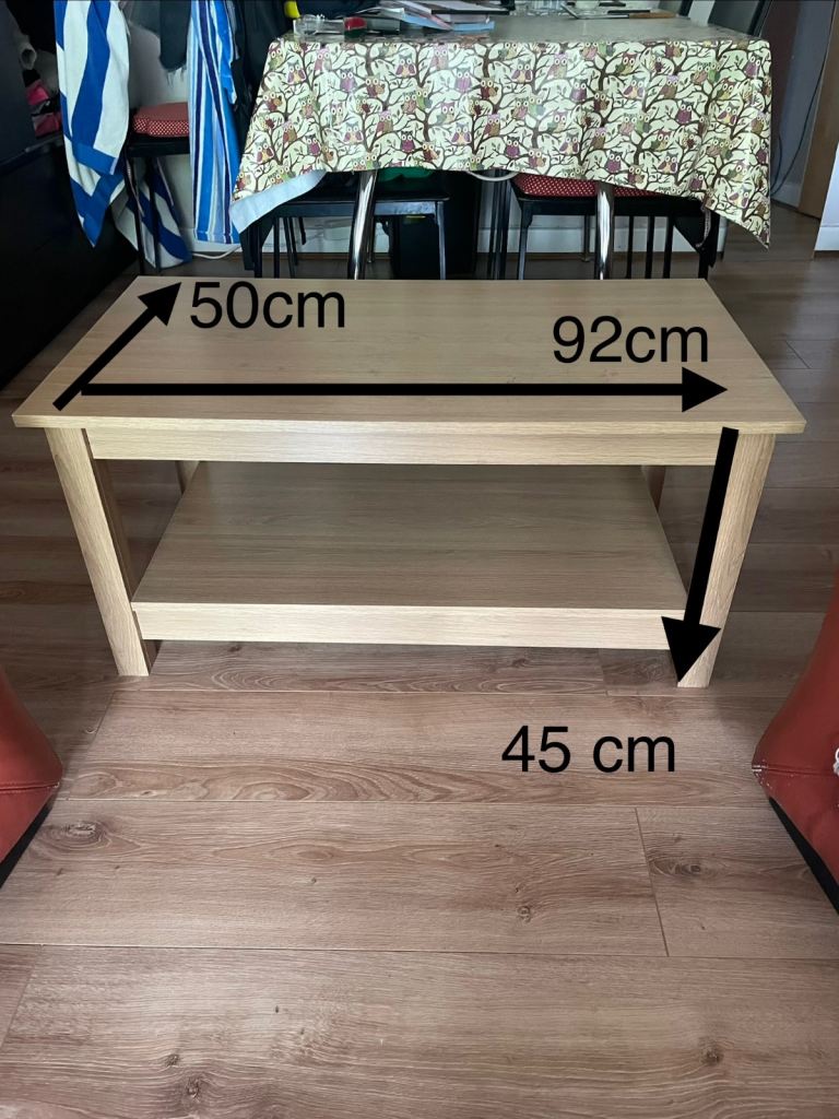 Zelah Oak Large Coffee Table