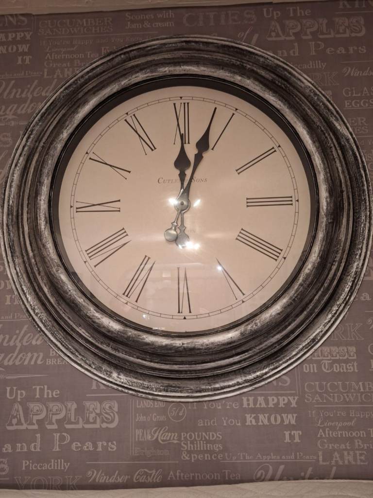 Large wall clock