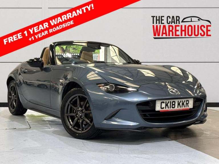 2018 Mazda MX-5 1.5 Sport Nav 2dr Manual Convertible Petrol Manual