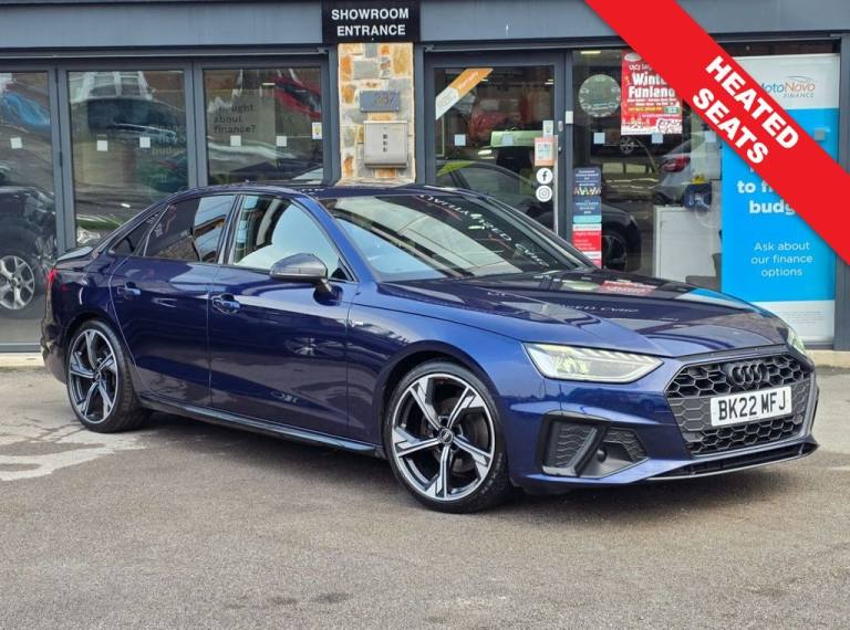 2022 Audi A4 2.0 TFSI 35 Black Edition Saloon 4dr Petrol S Tronic Euro 6 (s/s) (150 ps) Saloon Pe...