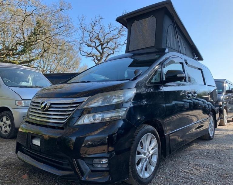 2010 Toyota ALPHARD VELLFIRE POP TOP 4 BERTH NEW CAMPER CONVERSION RUST FREE