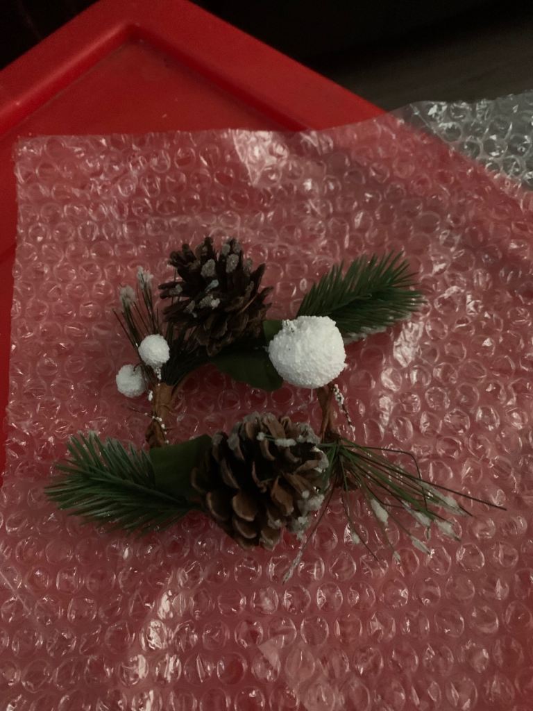 Handmade Christmas Candle Ring