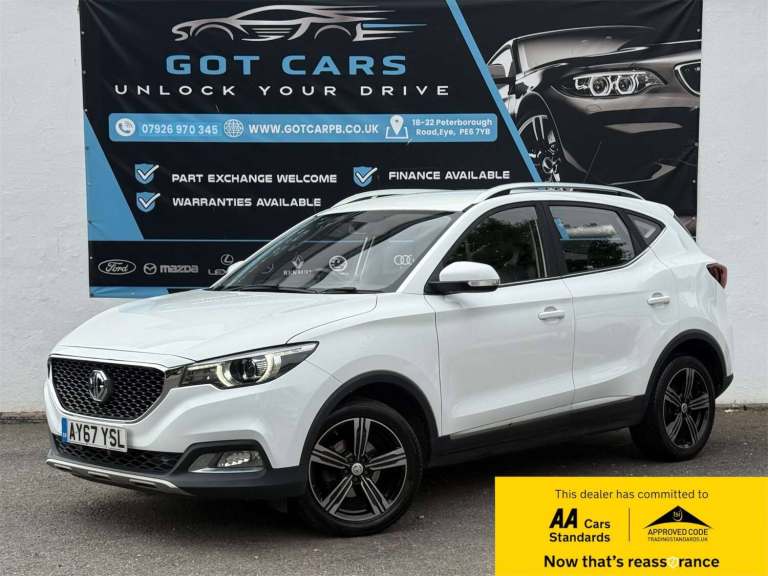 2017 MG MG ZS 1.5 VTi-TECH Exclusive 5dr HATCHBACK PETROL Manual