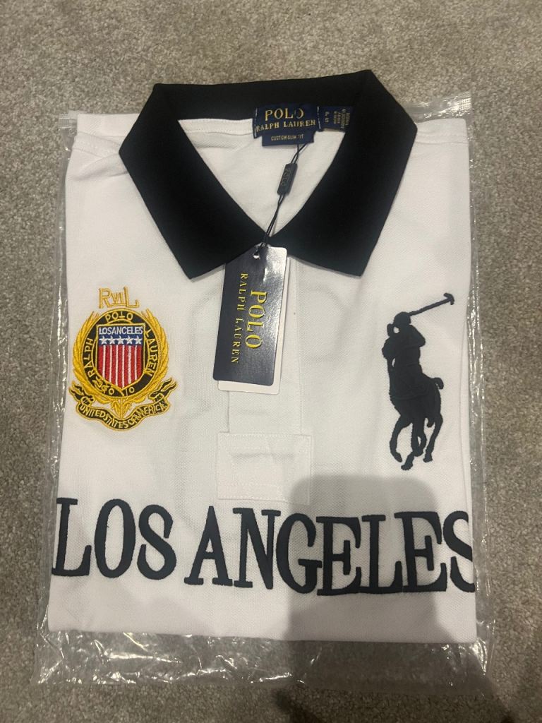 Ralph Lauren Polo chief keef new with tags size small White Los Angeles