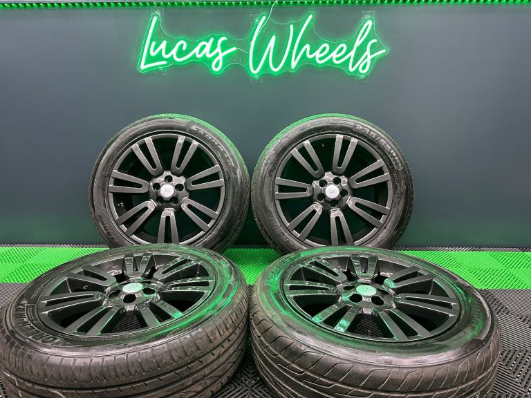 Land Rover Freelander 2 19 inch powder coated Technical Grey Alloy wheels & 5/7mm+ tyres!