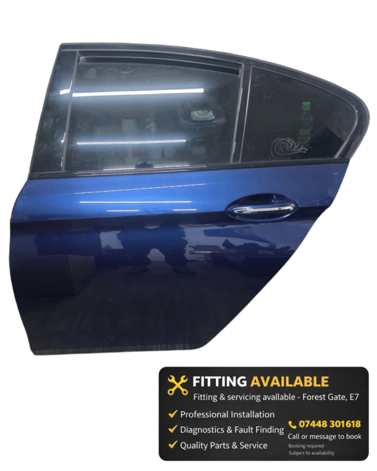 2018 BMW 5-SERIES G30 REAR LEFT DOOR (N/S/R) BLUE GREAT CONDITION 