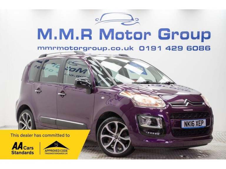 2016 Citroen C3 Picasso 1.2 PureTech Platinum 5dr MPV PETROL Manual