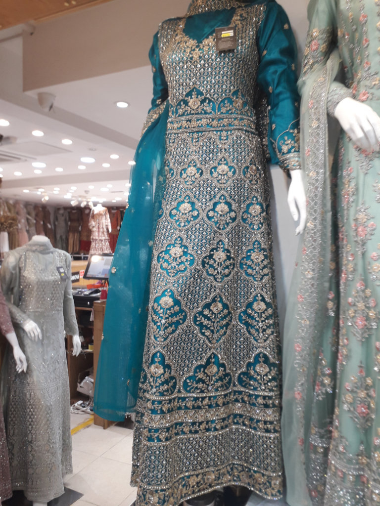 Brand new sewn bridal outfit