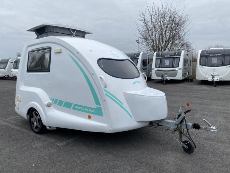 2017 GOING UK GO-POD LUXURY 2 BERTH MICRO TOURER CARAVAN