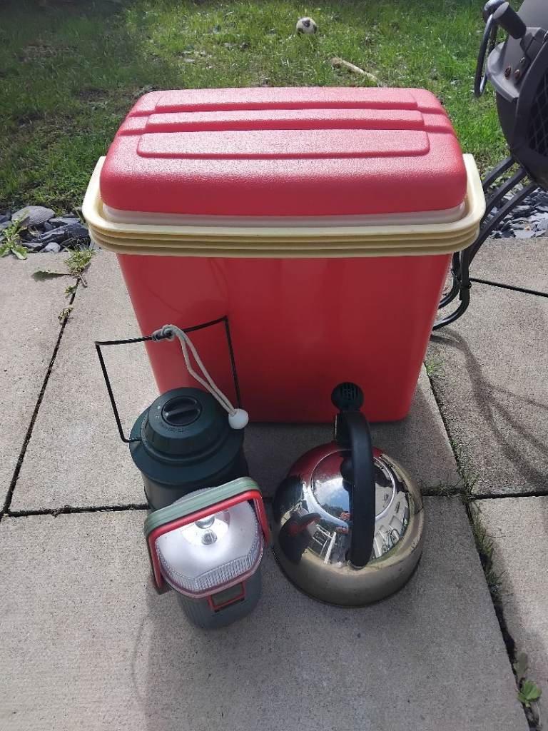 A handy set of camping essentials