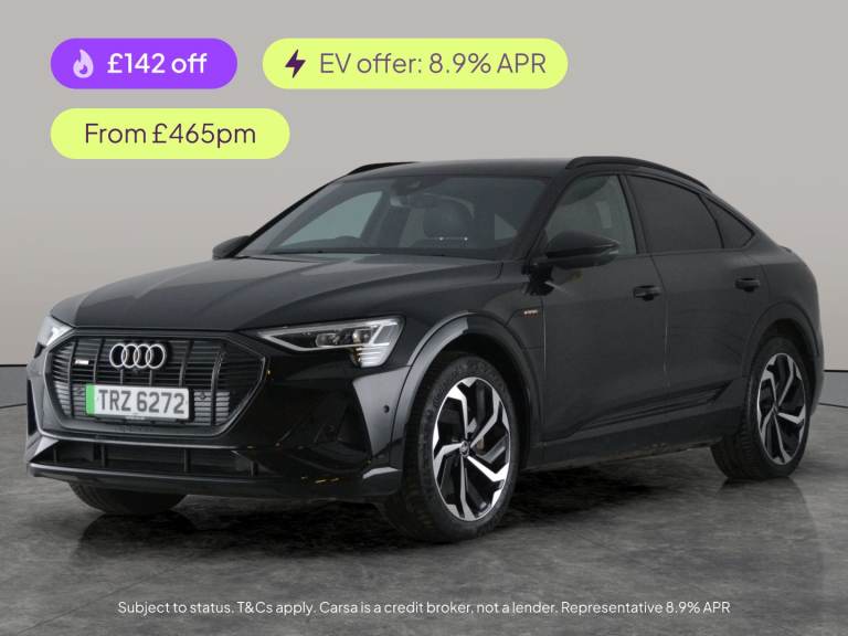 2022 Audi e-tron 55 Black Edition Sportback 5dr Electric Auto quattro 95kWh (11kW Charger) ( Suv ...