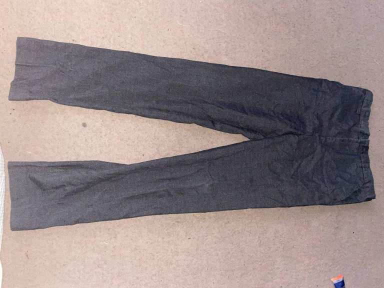 Boys Grey School Trousers