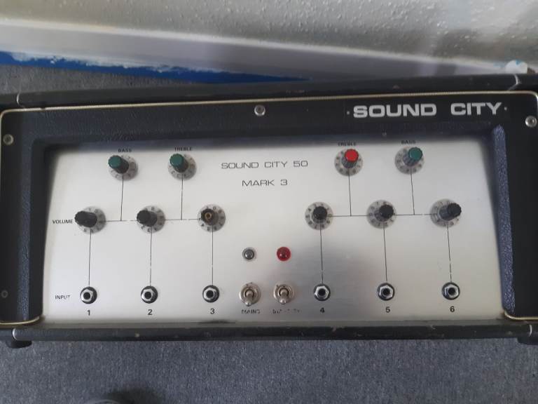 Sound City 50 Mark 3 Amplifier - Good Condition