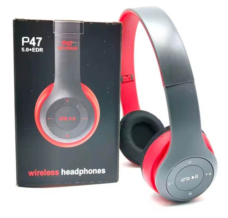 Stereo P47 Headset5.0 Bluetooth Headset Folding Series Wireless Sports Headset