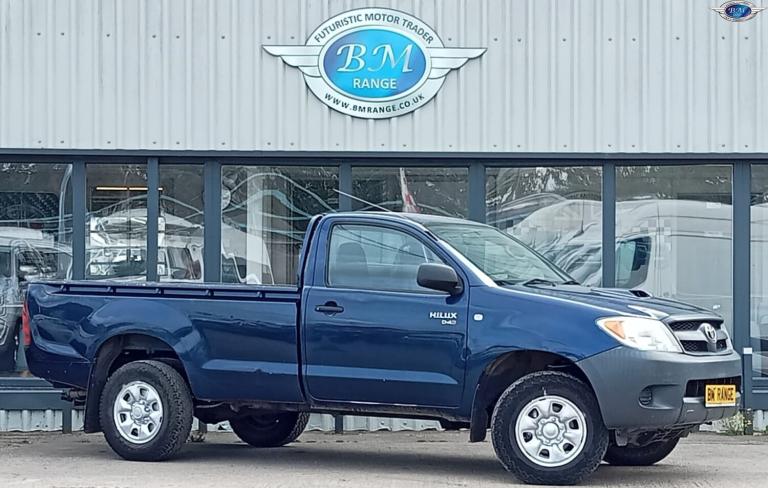 TOYOTA HILUX 2.5 D-4D HL2 Blue Manual Diesel 2008