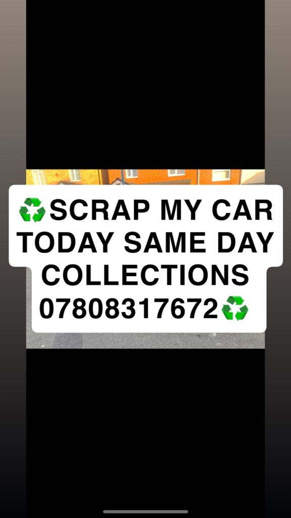 Scrap cars wanted