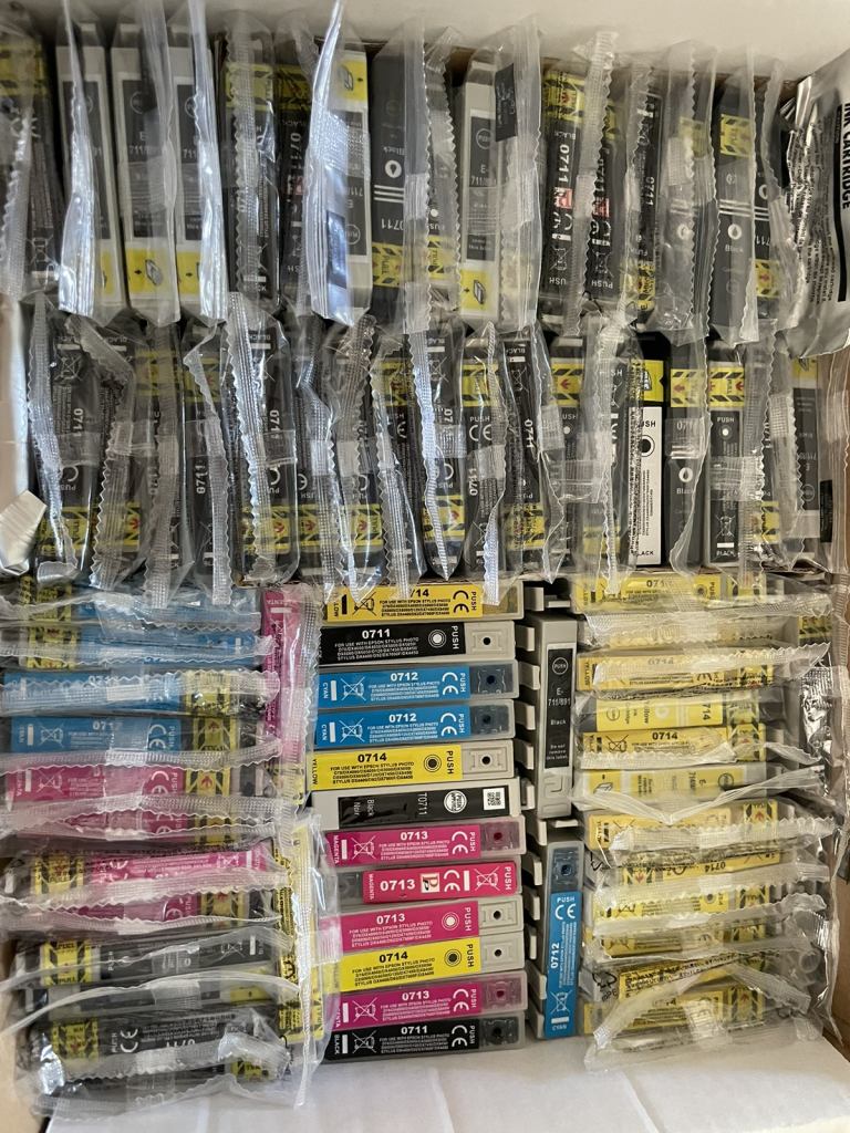 image for 80 Epson printer cartridge, 0711–0 712–0 713–0714