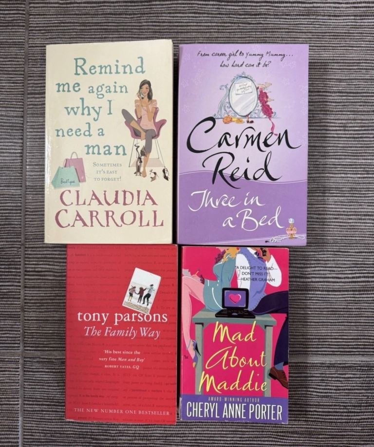 Selection of 4 Modern Fiction Books – Good Condition