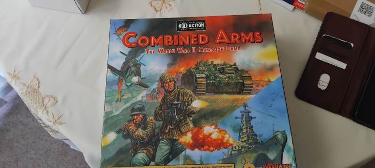 New Bolt Action: Combined Arms Board Game - Warlord Games Bolt Action Miniatures £40 Bromley 