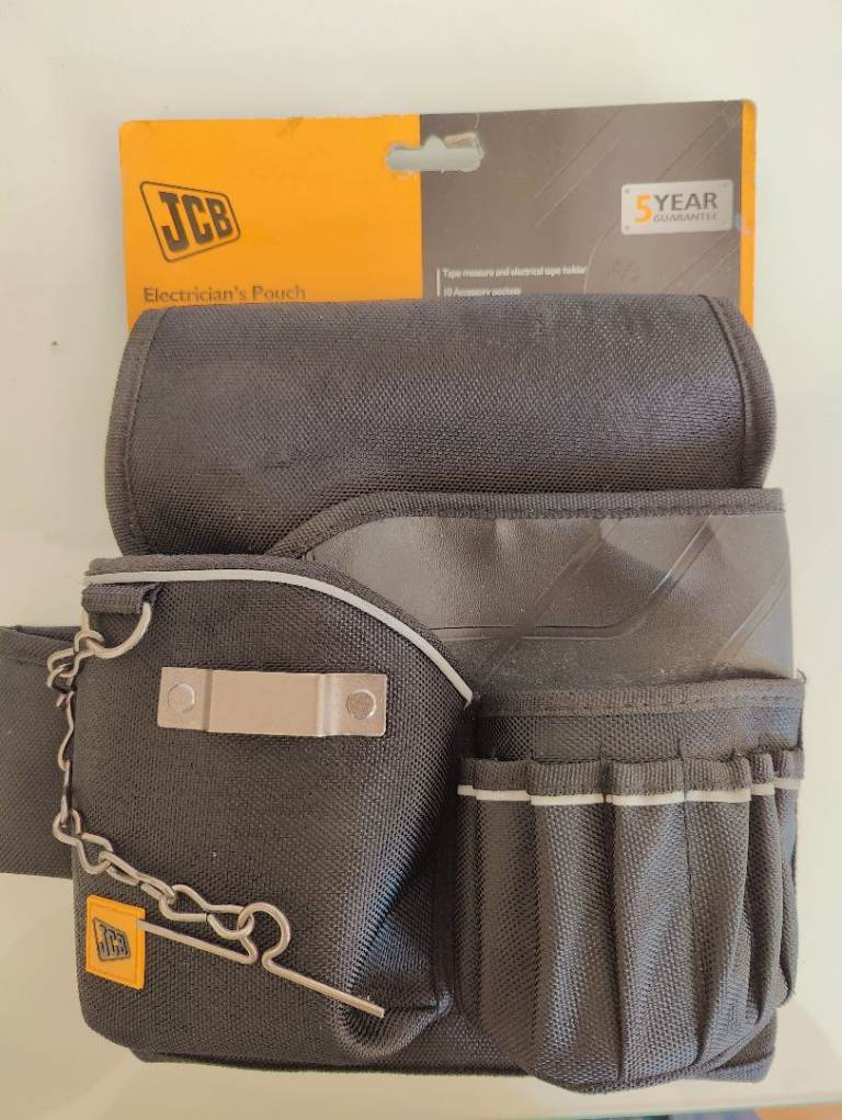 JCB ELECTRICIANS POUCH TOOL BELT