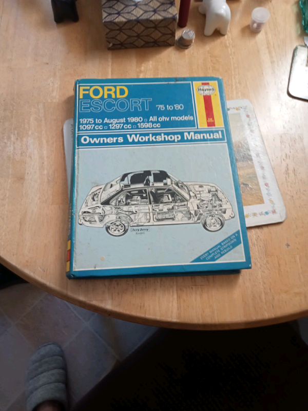 Ford escort Haynes manual 