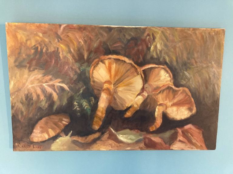 Oil painting still life