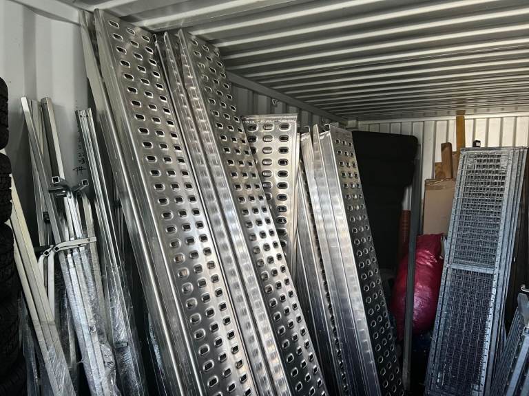 BRAND NEW ALUMINIUM PUNCHED DECKING RAMPS FOR RECOVERY TRUCKS 250CM (2.5M)