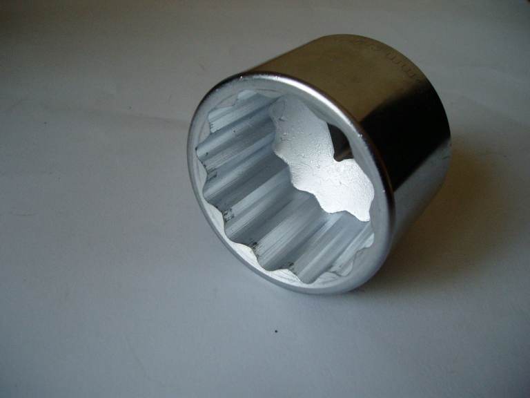 Ducati rear axle 55mm Socket 3/4 Drive Metric 12 Point (12PT) Chrome Vanadium (Cr-V)