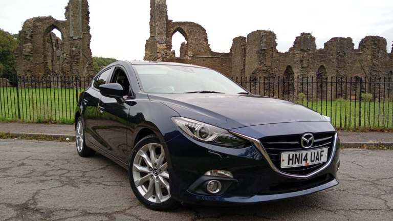 2014 Mazda Mazda3 2.0 Sport Nav 5dr * 1 OWNER* SEPT 27 MOT* HATCHBACK Petrol Manual